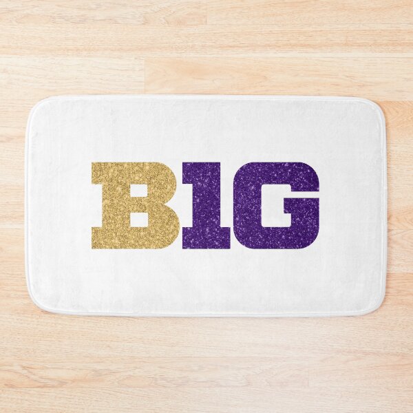 Item preview, big ten glitter logo- washington colors designed and sold by designsbysamantha.
