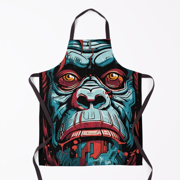 Item preview, Bionic Blue Gorilla designed and sold by robertmullineux.