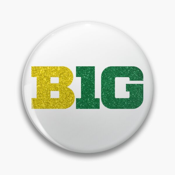 Item preview, big ten glitter logo- oregon colors designed and sold by designsbysamantha.