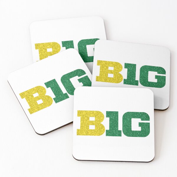Item preview, big ten glitter logo- oregon colors designed and sold by designsbysamantha.