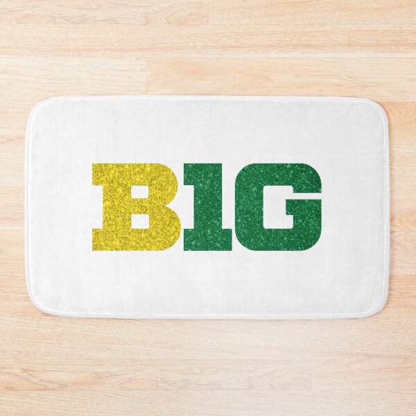 Item preview, big ten glitter logo- oregon colors designed and sold by designsbysamantha.