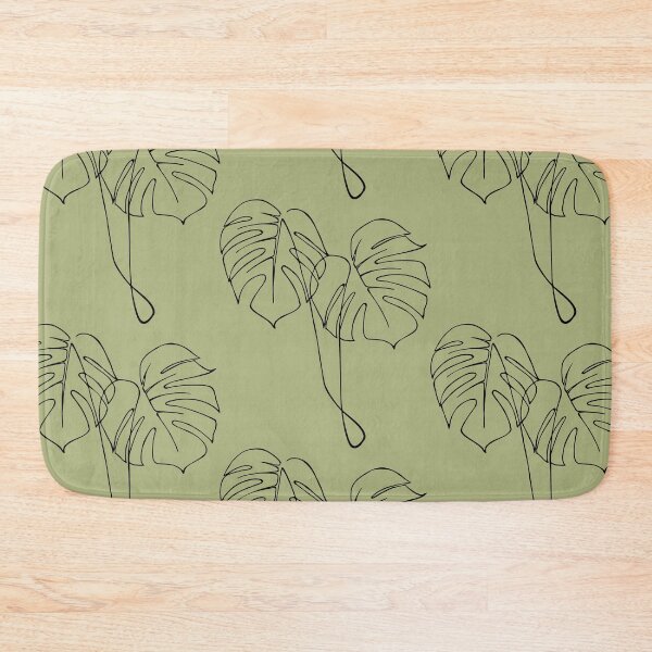 Artikelvorschau, Monstera Leaf Line Art Minimalismus entworfen und verkauft von PandaKunst.