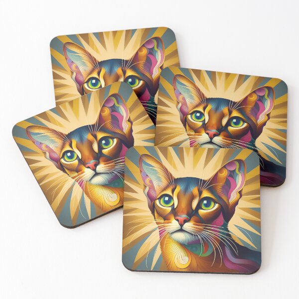Item preview, Abyssinian Serenade: Artistic Whispers Unveiled designed and sold by BastKittyStore.