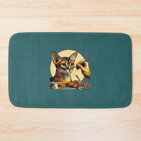 Item preview, Abyssinian Whispers: Artistic Reverie Unveiled designed and sold by BastKittyStore.