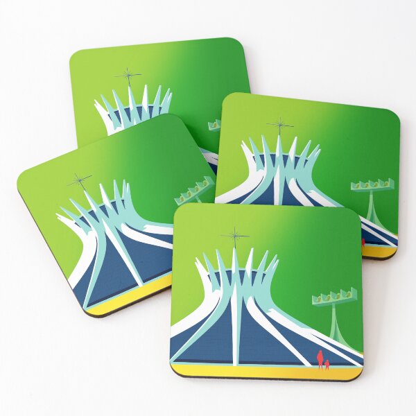 Item preview, Cathedral of Brasilia designed and sold by Architecture Posters.