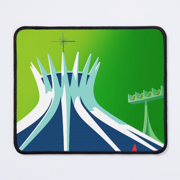 Item preview, Cathedral of Brasilia designed and sold by Architecture Posters.