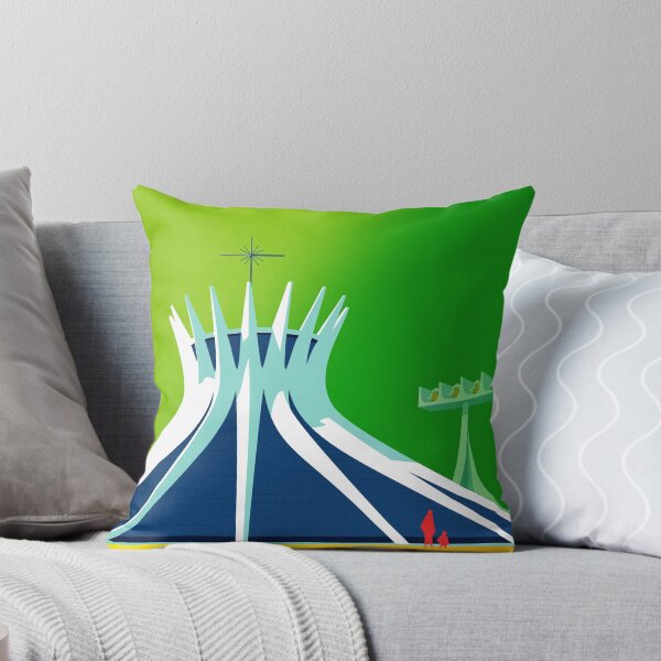 Item preview, Cathedral of Brasilia designed and sold by Architecture Posters.