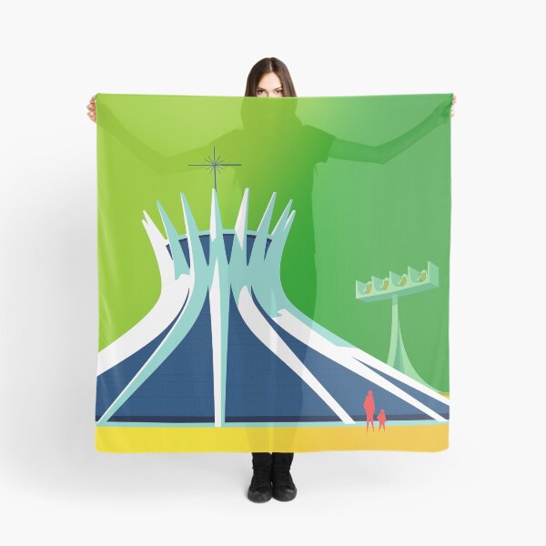 Item preview, Cathedral of Brasilia designed and sold by Architecture Posters.