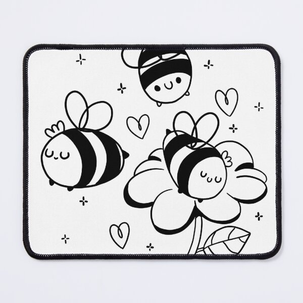 Item preview, Cute bees designed and sold by mannuilustra.