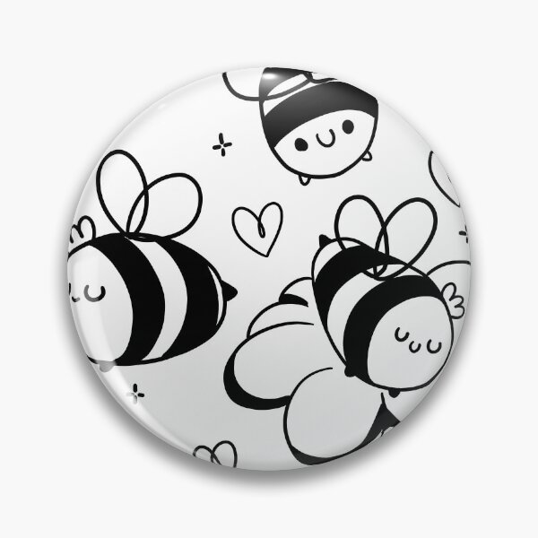 Item preview, Cute bees designed and sold by mannuilustra.