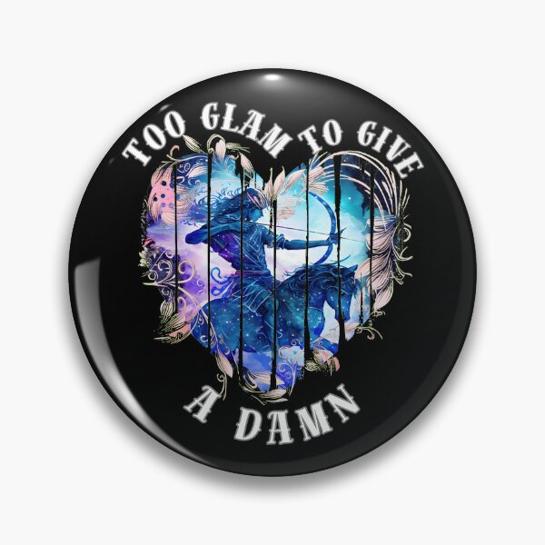 Item preview, Too Glam To Give A Damn designed and sold by ZodiacWonders.