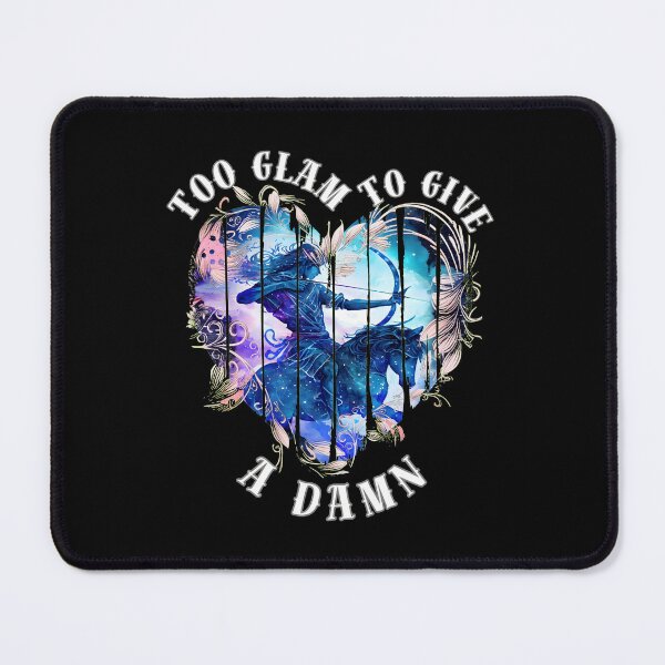 Item preview, Too Glam To Give A Damn designed and sold by ZodiacWonders.