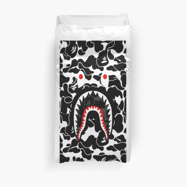 Camo Black Bape Duvet Cover