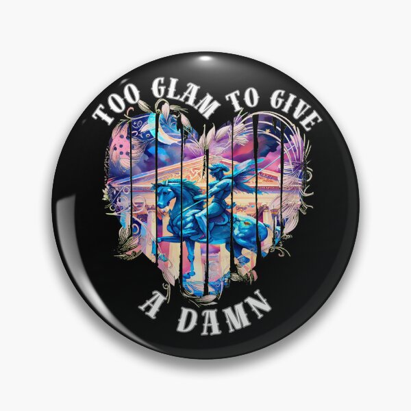 Item preview, Too Glam To Give A Damn. sagittarius funny designed and sold by ZodiacWonders.
