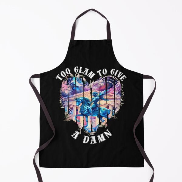 Item preview, Too Glam To Give A Damn. sagittarius funny designed and sold by ZodiacWonders.