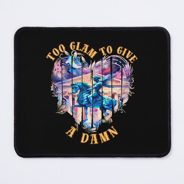 Item preview, Too Glam To Give A Damn. sagittarius sayings designed and sold by ZodiacWonders.