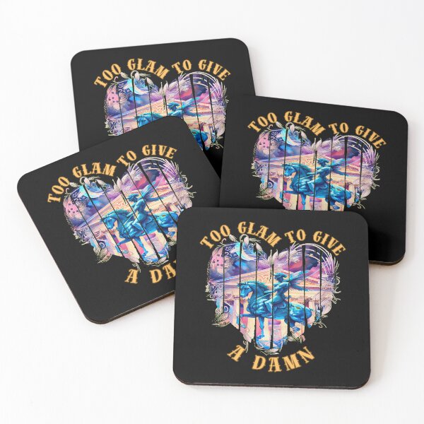 Item preview, Too Glam To Give A Damn. sagittarius sayings designed and sold by ZodiacWonders.