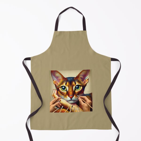 Item preview, Abyssinian Reverie: Artistic Elegance Unveiled designed and sold by BastKittyStore.