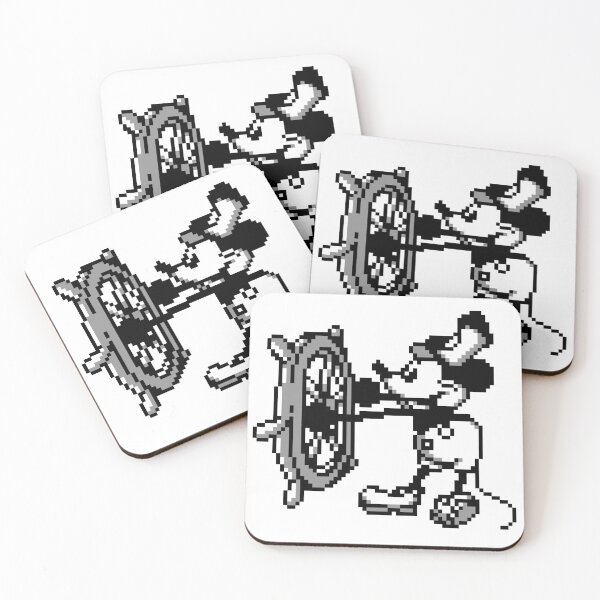 Item preview, Steamboat Willie - Pixel Art designed and sold by GalacticWave.