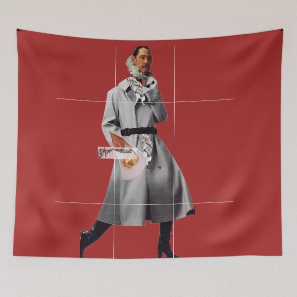 Item preview, Man Walking Through Fashion History designed and sold by MonsoonartsbyM.