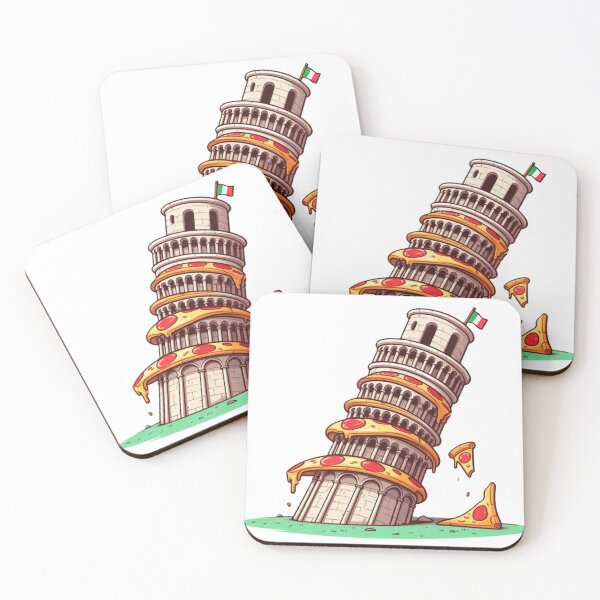 Item preview, Leaning Tower Of Pizza designed and sold by DronzaX.