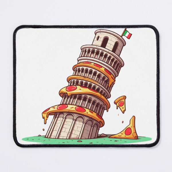 Item preview, Leaning Tower Of Pizza designed and sold by DronzaX.