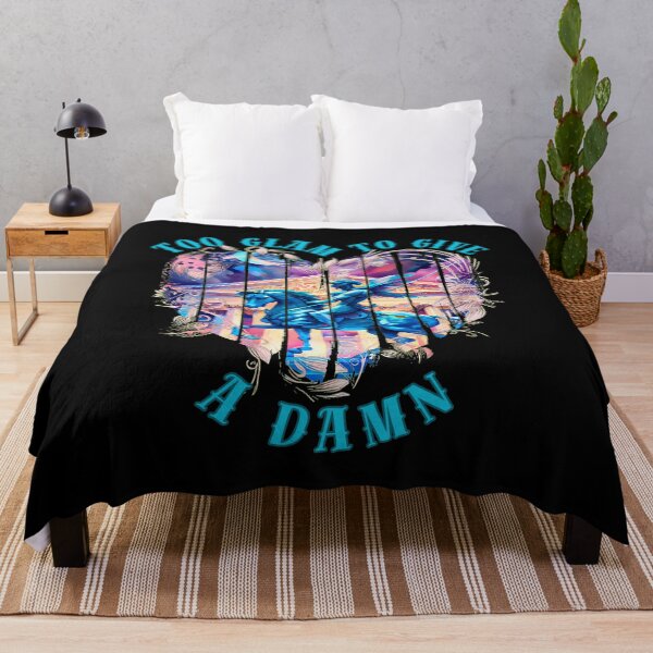 Item preview, Too Glam To Give A Damn. sagittarius quote designed and sold by ZodiacWonders.