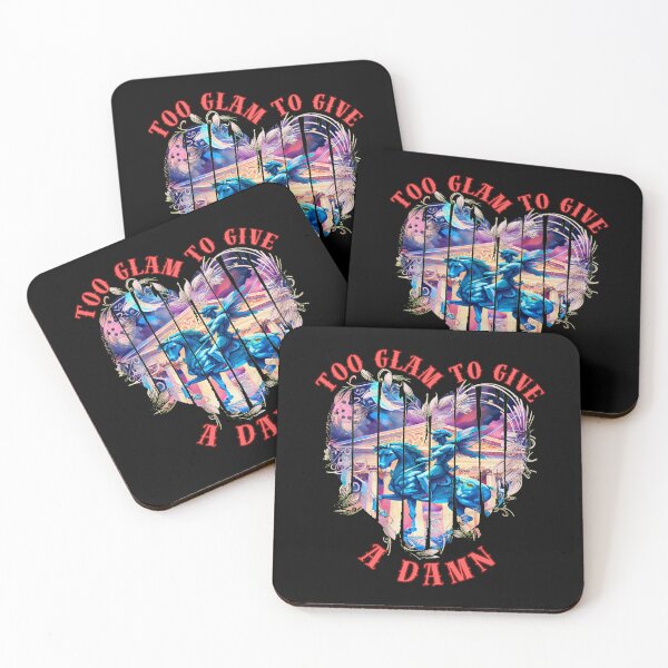 Item preview, Too Glam To Give A Damn. sagittarius lovers designed and sold by ZodiacWonders.