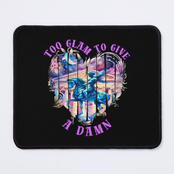 Item preview, Too Glam To Give A Damn. sagittarius astrological sign designed and sold by ZodiacWonders.