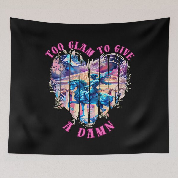 Item preview, Too Glam To Give A Damn. cute sagittarius designed and sold by ZodiacWonders.