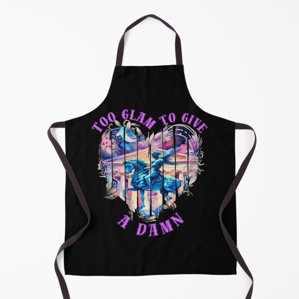 Item preview, Too Glam To Give A Damn. sagittarius astrological sign designed and sold by ZodiacWonders.