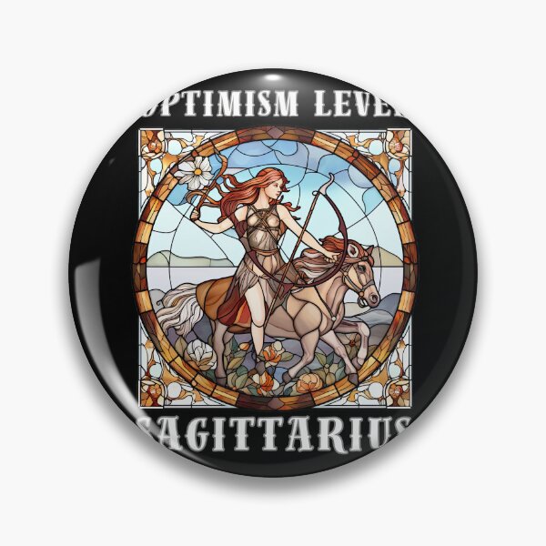 Item preview, Optimism Level: Sagittarius designed and sold by ZodiacWonders.