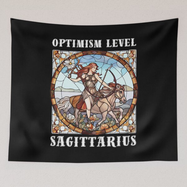 Item preview, Optimism Level: Sagittarius designed and sold by ZodiacWonders.