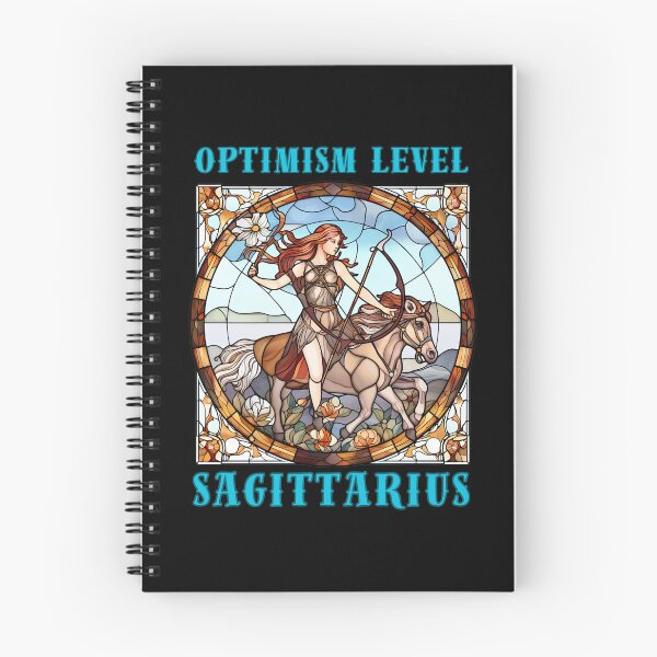 Item preview, Optimism Level: Sagittarius. sagittarius birthday designed and sold by ZodiacWonders.