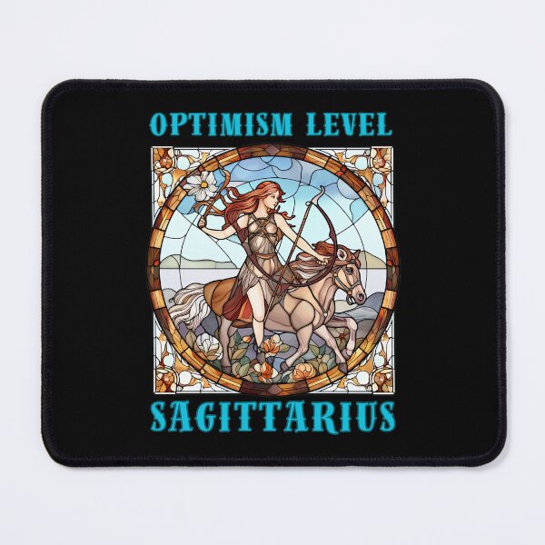 Item preview, Optimism Level: Sagittarius. sagittarius birthday designed and sold by ZodiacWonders.