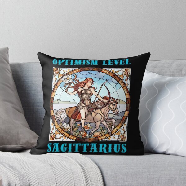 Item preview, Optimism Level: Sagittarius. sagittarius birthday designed and sold by ZodiacWonders.