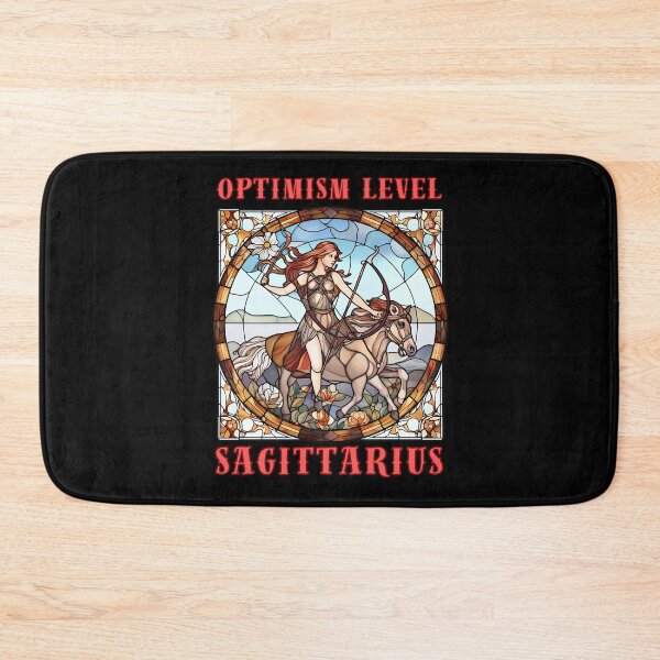 Item preview, Optimism Level: Sagittarius. sagittarius astrology designed and sold by ZodiacWonders.