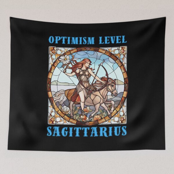Item preview, Optimism Level: Sagittarius. sagittarius constellation designed and sold by ZodiacWonders.