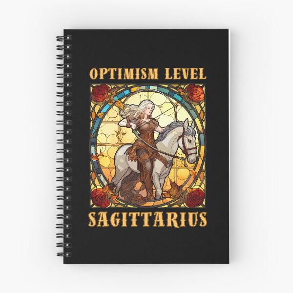 Item preview, Optimism Level: Sagittarius. sagittarius sayings designed and sold by ZodiacWonders.
