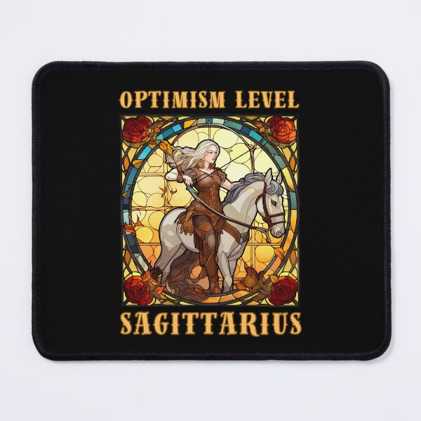 Item preview, Optimism Level: Sagittarius. sagittarius sayings designed and sold by ZodiacWonders.