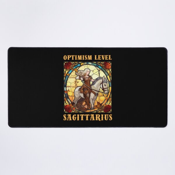 Item preview, Optimism Level: Sagittarius. sagittarius sayings designed and sold by ZodiacWonders.