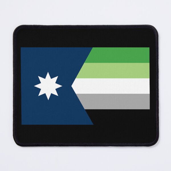 Item preview, Minnesota Aromantic Pride Flag designed and sold by Pasta ◈.