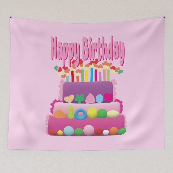 Item preview, Happy Birthday Cake designed and sold by EunsooLee.