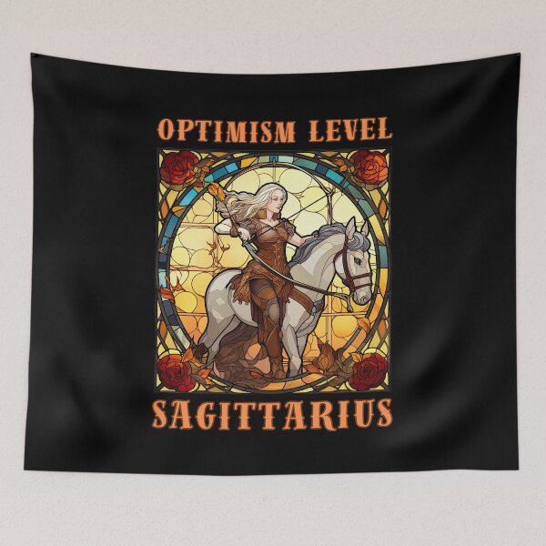 Item preview, Optimism Level: Sagittarius. sagittarius november designed and sold by ZodiacWonders.