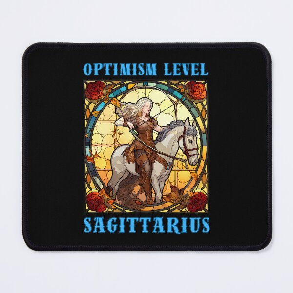 Item preview, Optimism Level: Sagittarius. sagittarius astrological sign designed and sold by ZodiacWonders.