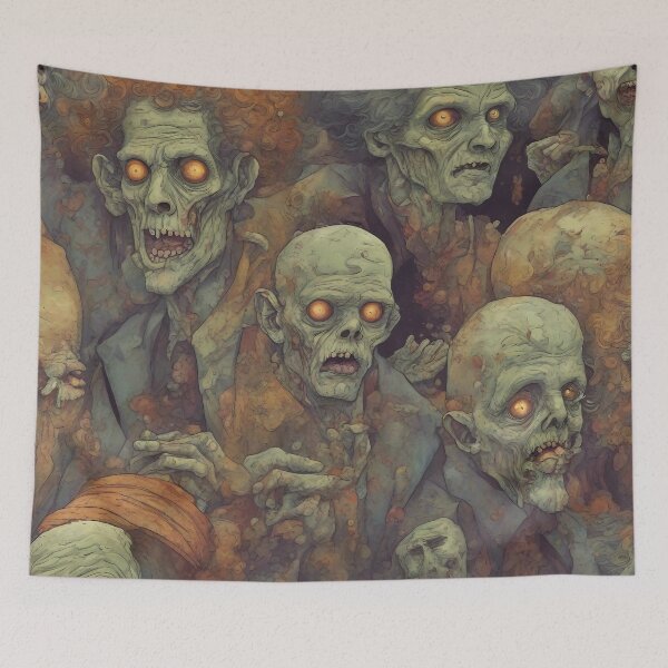 Item preview, Zombie Apocalypse Monsters. designed and sold by DarkHues.