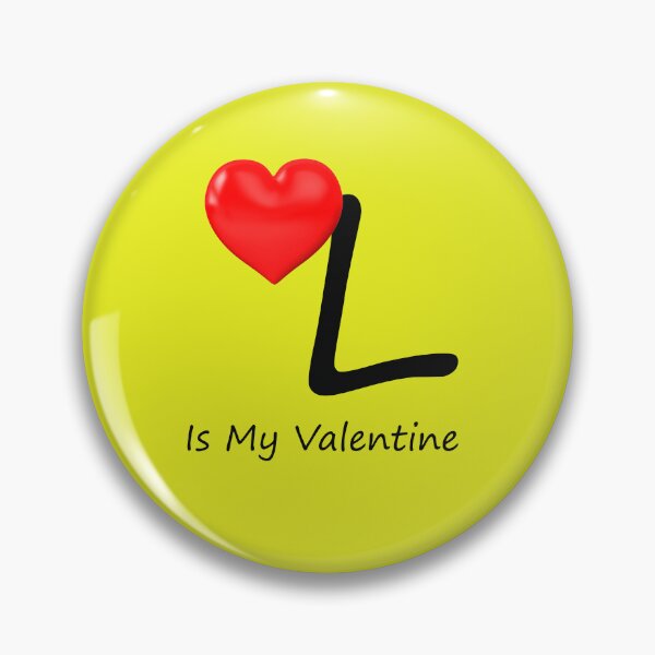 Item preview, L is my Valentine designed and sold by LindoDesign.