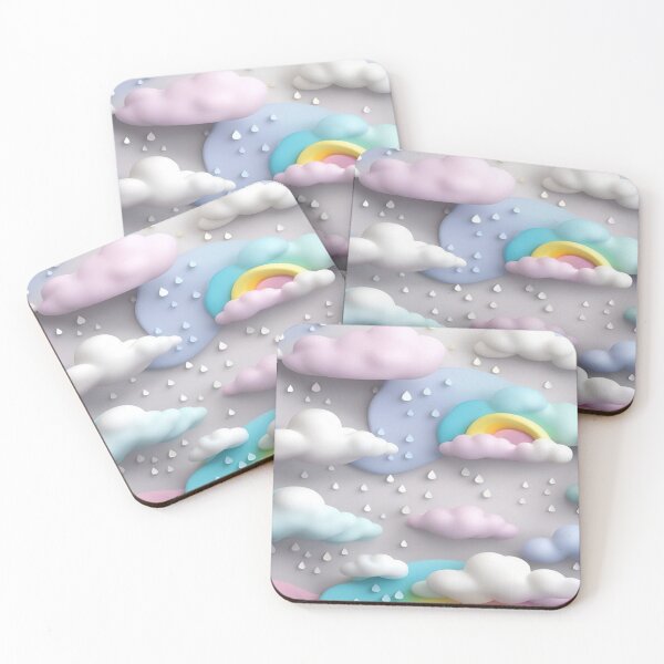 Item preview, Colorful clouds designed and sold by saly55887.