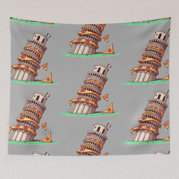 Item preview, Leaning Tower Of Pizza designed and sold by DronzaX.