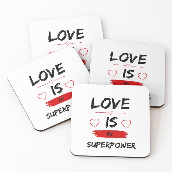 Item preview, Love Is My Superpower designed and sold by MusesWhispers.